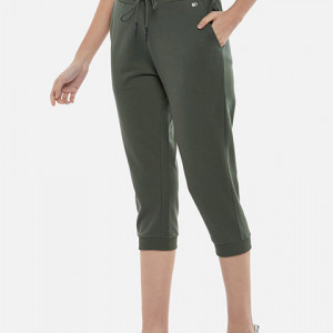 Women Dark Grey Capris