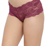 Women Boy Short Maroon Panty